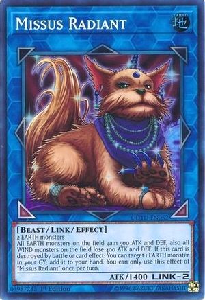 Missus Radiant (COTD-EN052) - Code of the Duelist 1st Edition