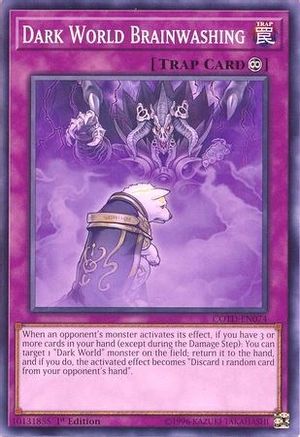 Dark World Brainwashing (COTD-EN074) - Code of the Duelist 1st Edition