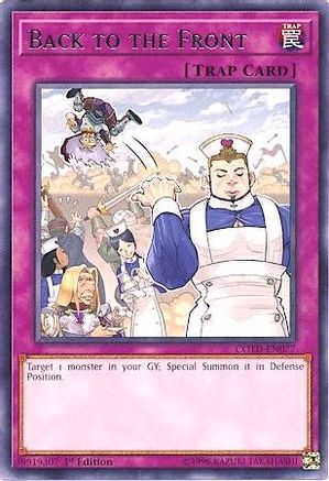 Back to the Front (COTD-EN077) - Code of the Duelist Unlimited