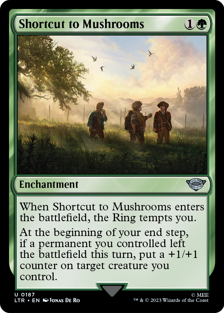 Shortcut to Mushrooms (LTR-187) - The Lord of the Rings: Tales of Middle-earth Foil