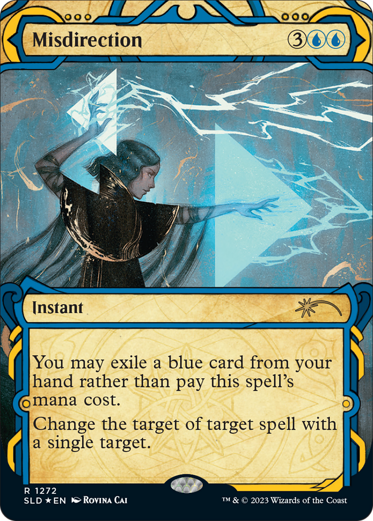 Misdirection (Halo Foil) (SLD-1272) - Secret Lair Drop: (Showcase) Foil