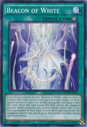 Beacon of White (MP17-EN031) - 2017 Mega-Tins Mega Pack 1st Edition