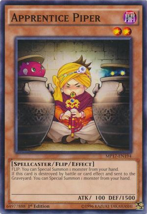 Apprentice Piper (MP17-EN194) - 2017 Mega-Tins Mega Pack 1st Edition