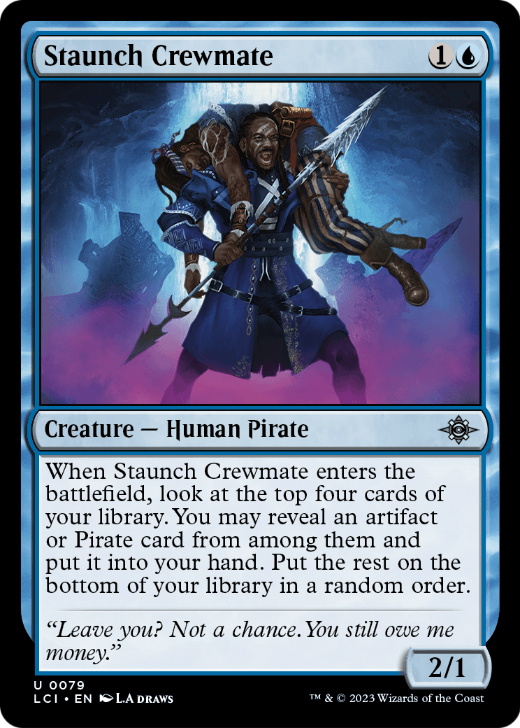 Staunch Crewmate (LCI-079) - The Lost Caverns of Ixalan