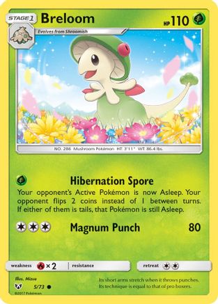 Breloom 005 Shining Legends - Common