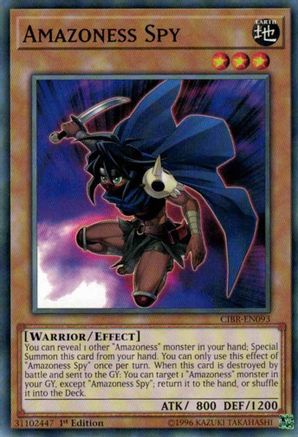 Amazoness Spy (CIBR-EN093) - Circuit Break 1st Edition