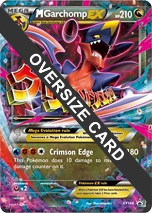 M Garchomp EX - XY168 - Holofoil Jumbo Cards - Promo