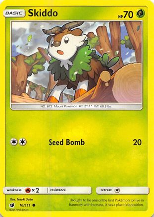 Skiddo 010 SM Crimson Invasion - Common