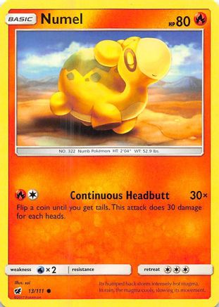 Numel 013 SM Crimson Invasion - Common