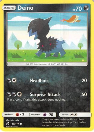 Deino 060 SM Crimson Invasion - Common