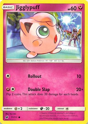 Jigglypuff 071 SM Crimson Invasion - Common