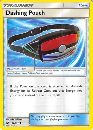 Dashing Pouch 092 SM Crimson Invasion - Uncommon