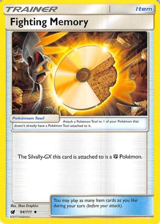 Fighting Memory - Reverse Holofoil SM Crimson Invasion - Uncommon
