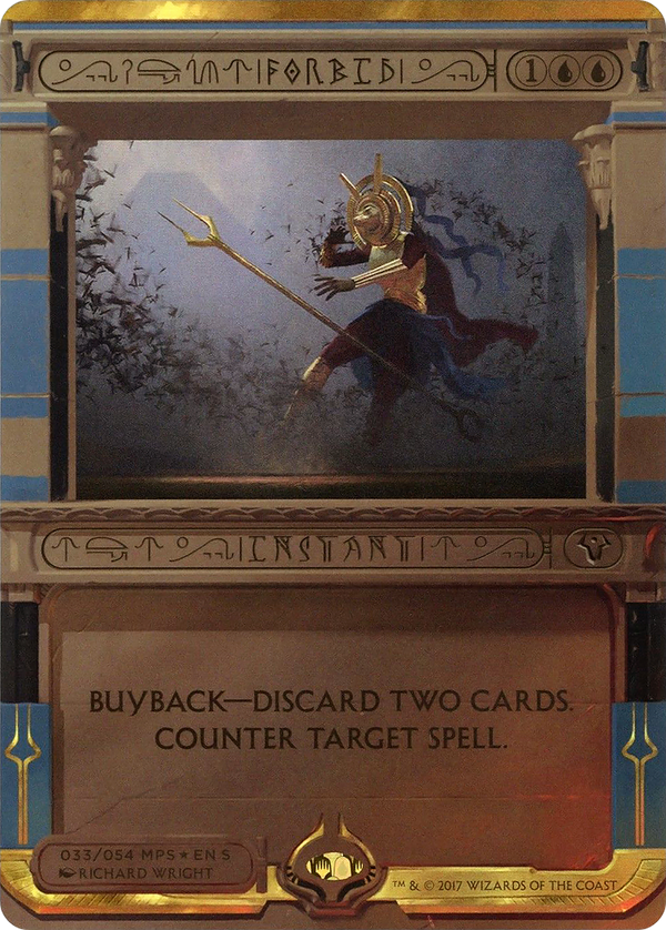 Forbid (MPS2-033) - Amonkhet Invocations (Borderless) Foil