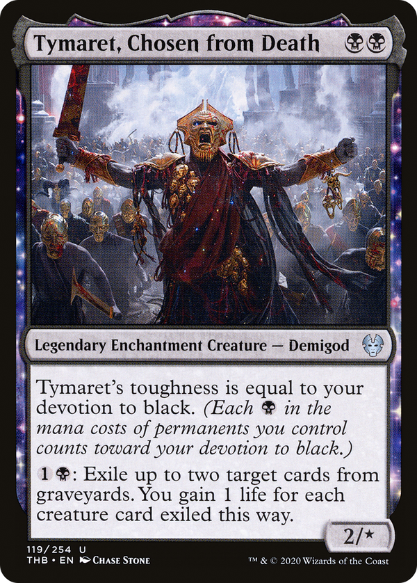 Tymaret, Chosen from Death (THB-119) - Theros Beyond Death: (enchantment)