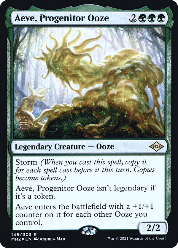 Aeve, Progenitor Ooze (PRE-148) - Modern Horizons 2 Promos Foil