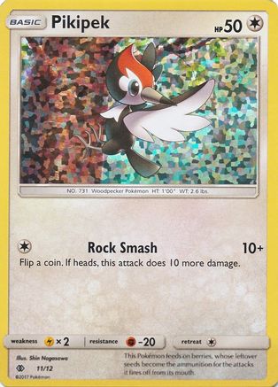 Pikipek - 11/12/12 - Holofoil McDonalds Promos 2017 - Promo