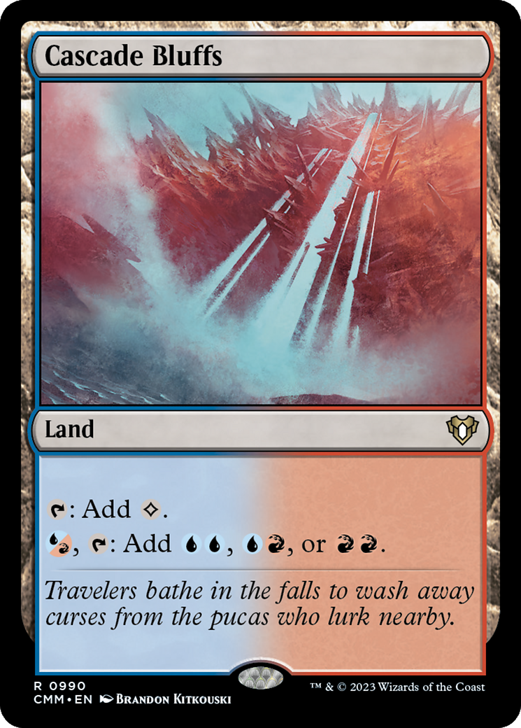 Cascade Bluffs (CMM-990) - Commander Masters