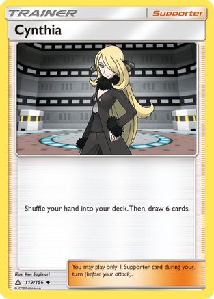 Cynthia 119 - Reverse Holofoil SM Ultra Prism - Uncommon