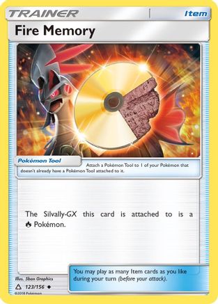 Fire Memory - Reverse Holofoil SM Ultra Prism - Uncommon