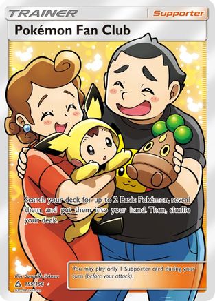 Pokemon Fan Club (Full Art) - Holofoil SM Ultra Prism - Ultra Rare
