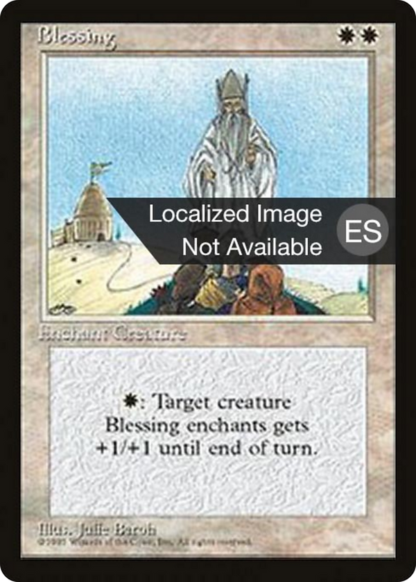 Blessing (4BB-) - Fourth Edition Foreign Black Border