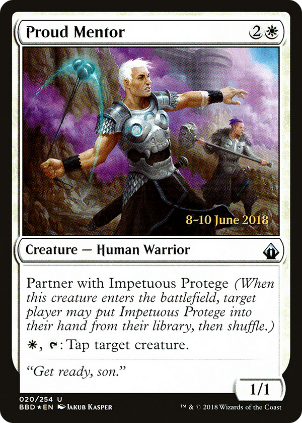 Proud Mentor (LARP-020) - Battlebond Promos Foil