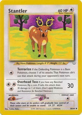 Stantler 038 - Unlimited Neo Revelation - Uncommon