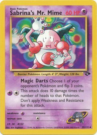 Sabrina's Mr. Mime 059 - Unlimited Gym Challenge - Uncommon