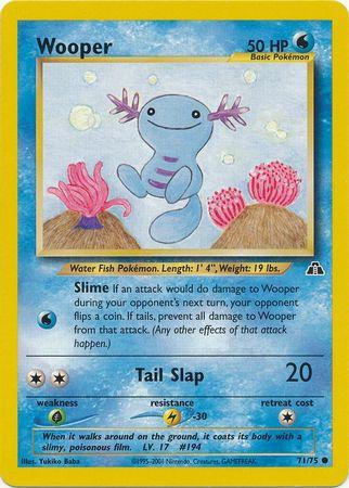 Wooper 071 - Unlimited Neo Discovery - Common