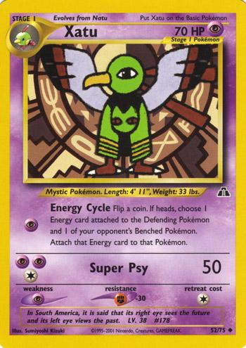 Xatu 052 - Unlimited Neo Discovery - Uncommon