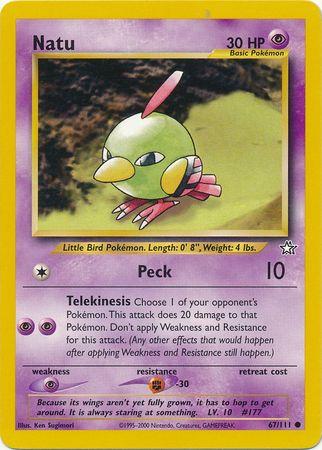 Natu 067 - Unlimited Neo Genesis - Common