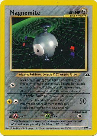 Magnemite (26) - Unlimited Neo Discovery - Rare
