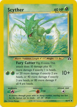 Scyther 046 - Unlimited Neo Discovery - Uncommon
