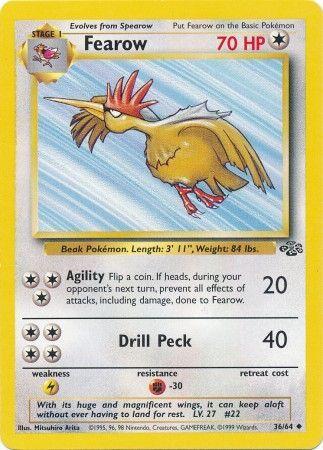Fearow 036 - Unlimited Jungle - Uncommon