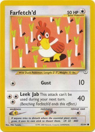 Farfetch'd 043 - Unlimited Neo Revelation - Common