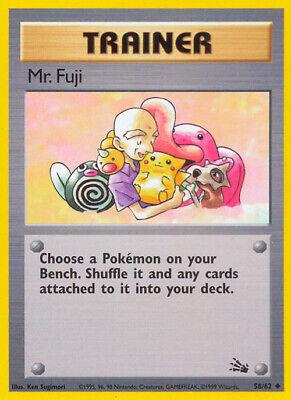Mr. Fuji 058 - Unlimited Fossil - Uncommon