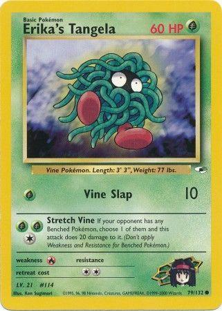 Erika's Tangela 079 - Unlimited Gym Heroes - Common