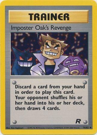 Imposter Oak's Revenge 076 - Unlimited Team Rocket - Uncommon