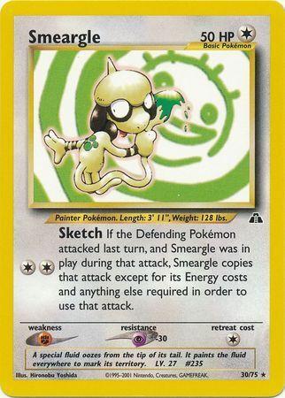 Smeargle (30) (30) 030 - Unlimited Neo Discovery - Rare