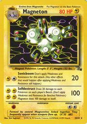 Magneton (11) (11) 011 - Unlimited Holofoil Fossil - Holo Rare