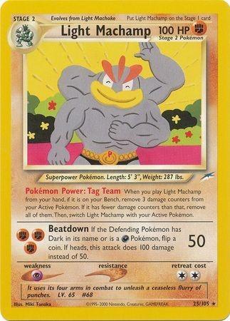 Light Machamp 025 - Unlimited Neo Destiny - Rare