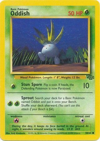 Oddish 058 - Unlimited Jungle - Common