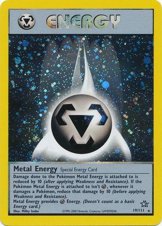 Metal Energy 019 - Unlimited Holofoil Neo Genesis - Holo Rare