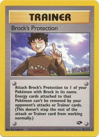 Brock's Protection 101 - Unlimited Gym Challenge - Rare