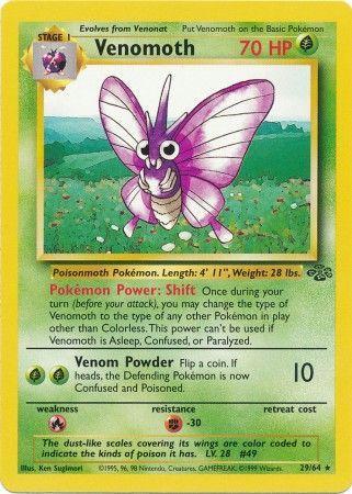 Venomoth (29) (29) 029 - Unlimited Jungle - Rare