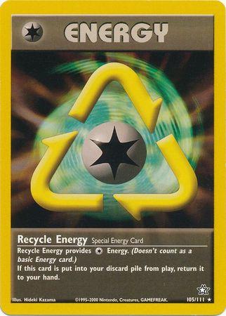 Recycle Energy 105 - Unlimited Neo Genesis - Rare