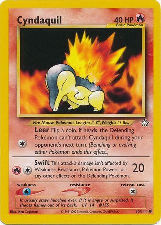 Cyndaquil (56) (56) 056 - Unlimited Neo Genesis - Common