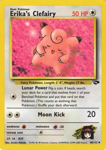 Erika's Clefairy 040 - Unlimited Gym Challenge - Uncommon