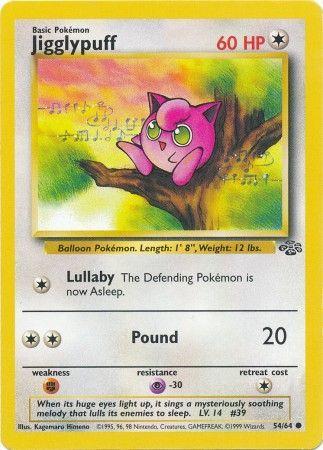 Jigglypuff 054 - Unlimited Jungle - Common